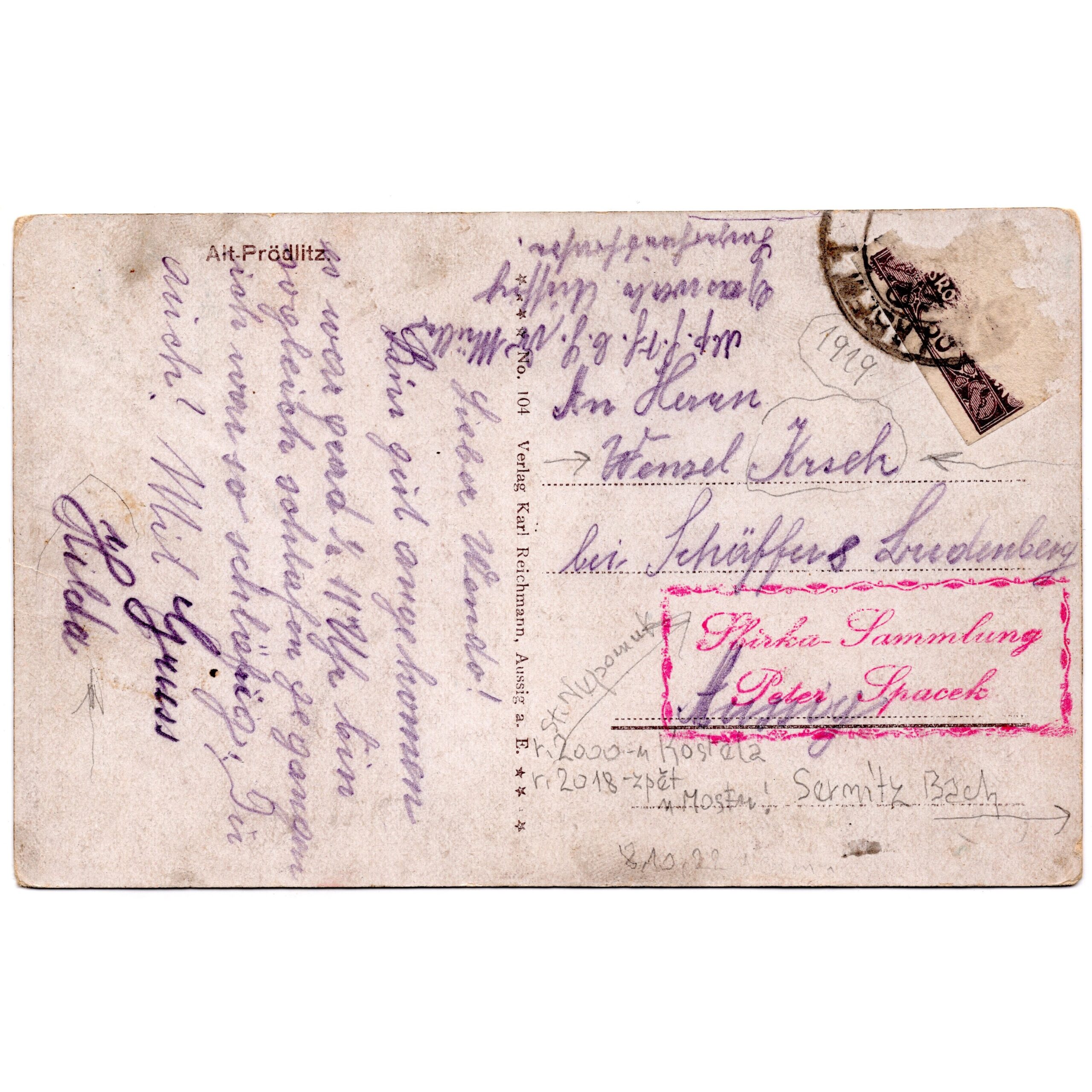 Featured image for “Zatoulaná pohlednice od mé prababičky”