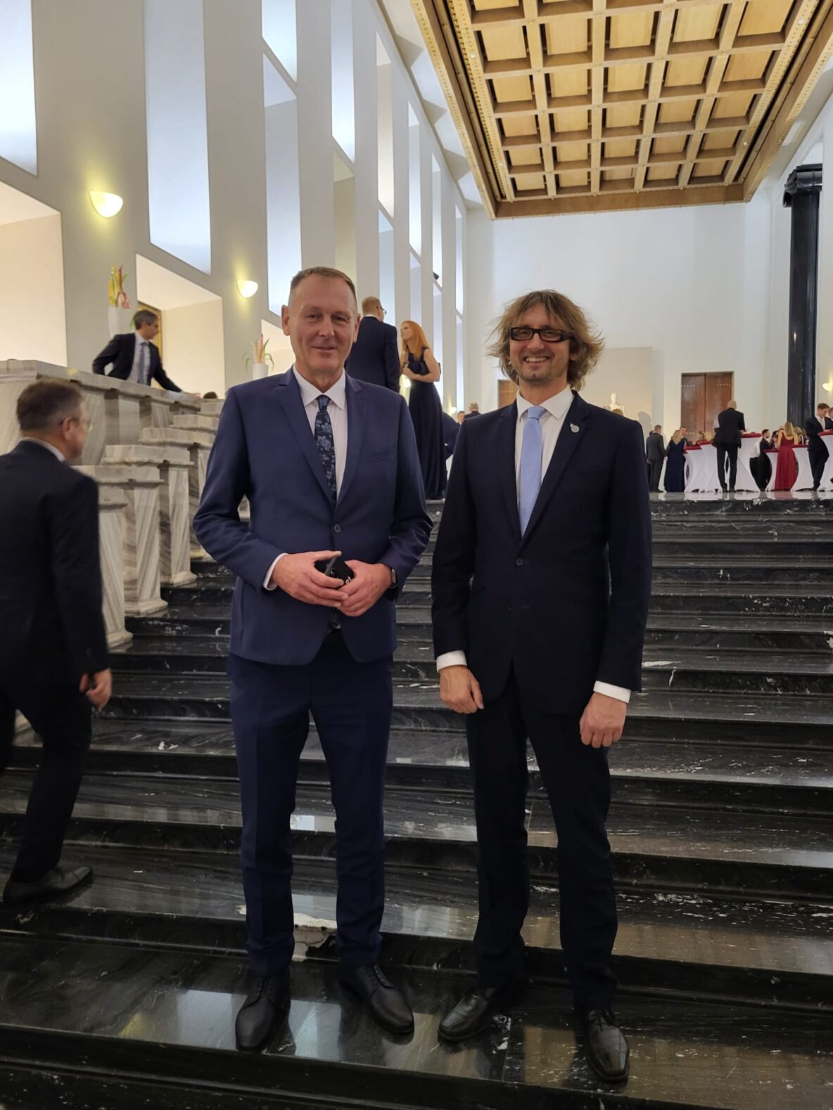 Martin Dorazín a Martin Krsek na Pražském Hradě, 28. října 2025