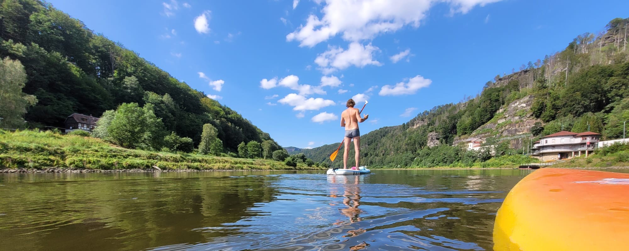Featured image for “Vodácké výpravy přírodním kaňonem Labe”