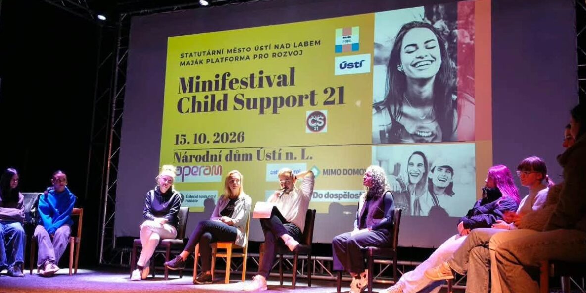 Debata na minifestivalu Child Support 21 v ústeckém Národním domě